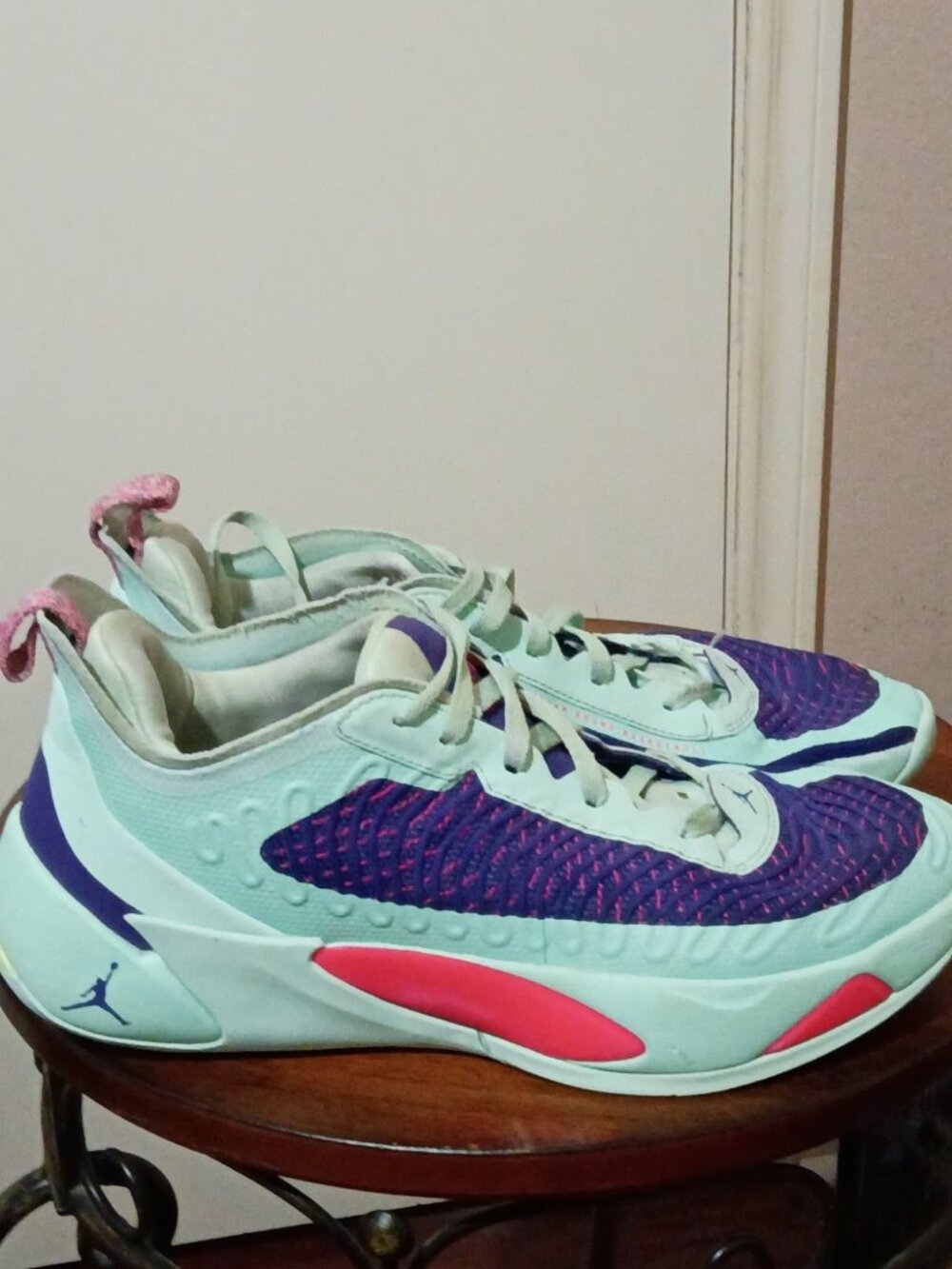 Nike Air Jordan Luka 1 Easter Mint Pink Purple Men Basketball DN1772-305 Sz 9.5